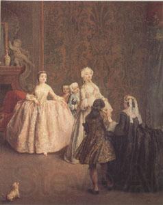Pietro Longhi The Introduction (mk05) Spain oil painting art